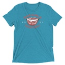 Bad Girls Good Vibes - Sexy Lips Unisex Tri-Blend T-Shirt