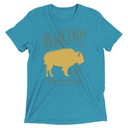 Badlands National Park - Bison Unisex Tri-Blend T-Shirt