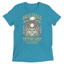 Bald Eagle Tattoo Shop - Skeleton Unisex Tri-Blend T-Shirt