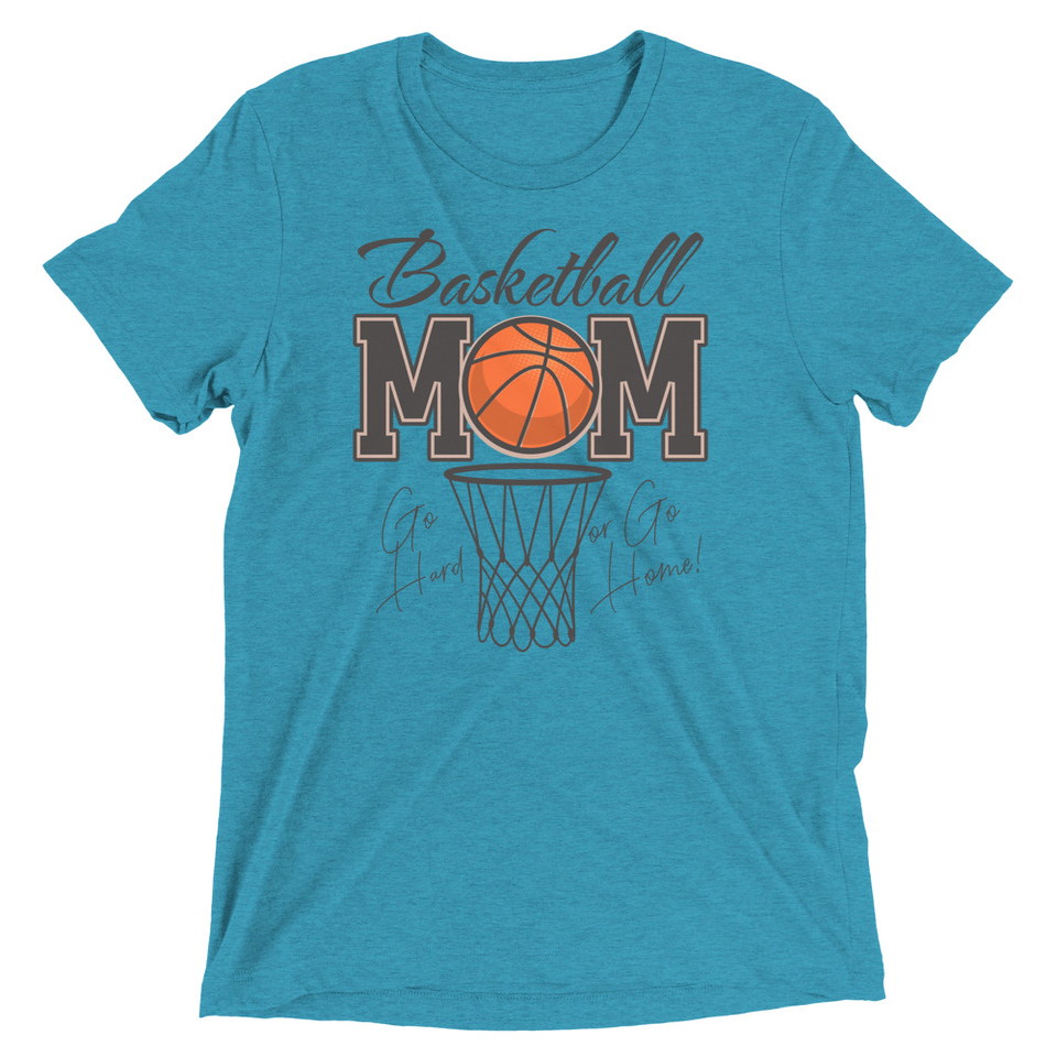 Basketball Mom - Mother's Day Unisex Tri-Blend T-Shirt