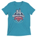 Basketball Sports Logo Unisex Tri-Blend T-Shirt