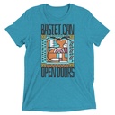 Bastet can Open Doors Unisex Tri-Blend T-Shirt