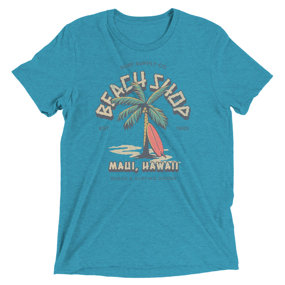 Beach Shop Unisex Tri-Blend T-Shirt