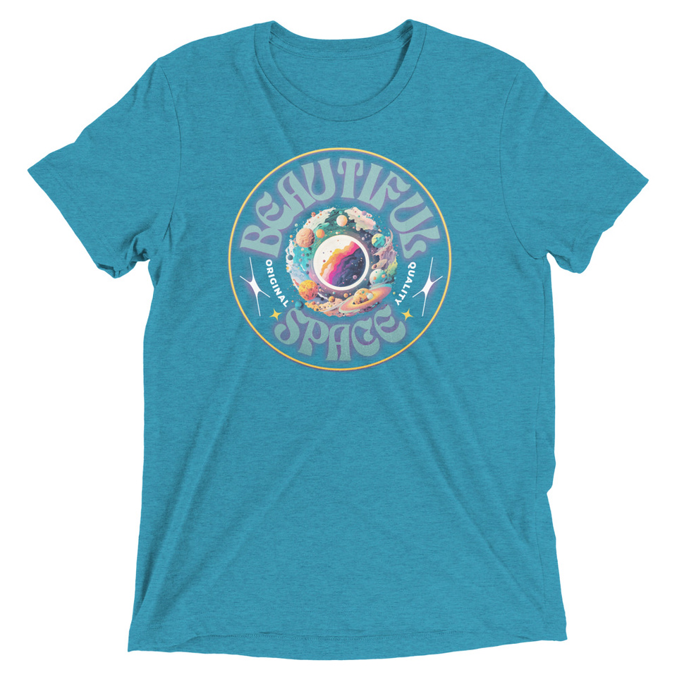Beautiful Space Unisex Tri-Blend T-Shirt