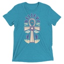 Believe  - Faith Symbol Unisex Tri-Blend T-Shirt