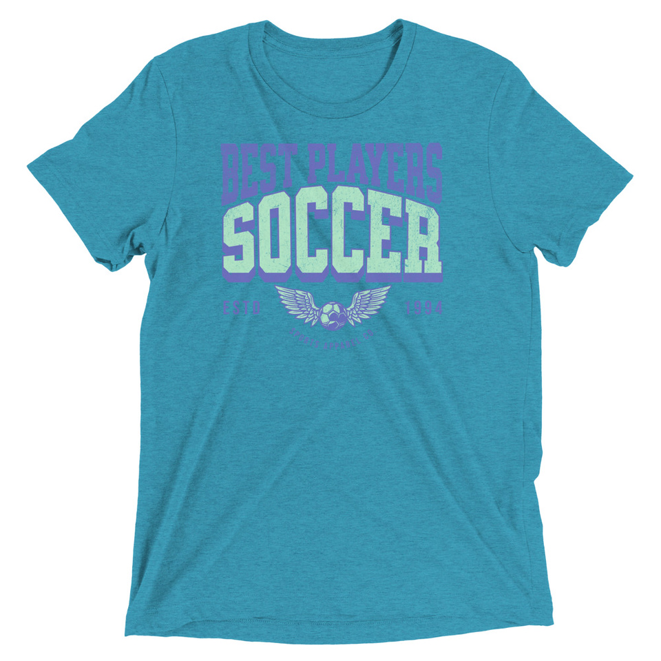 Best Players Soccer Unisex Tri-Blend T-Shirt