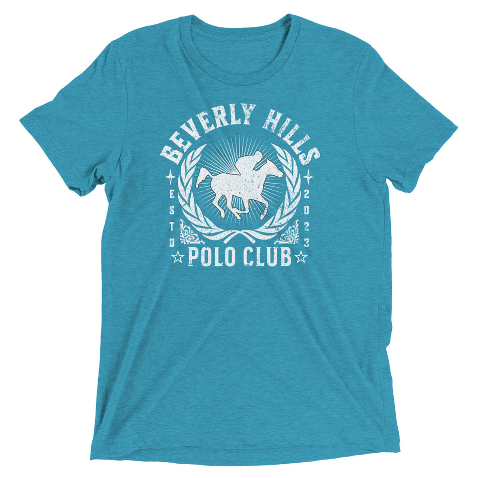 BEVERLY HILLS POLO CLUB Unisex Tri-Blend T-Shirt