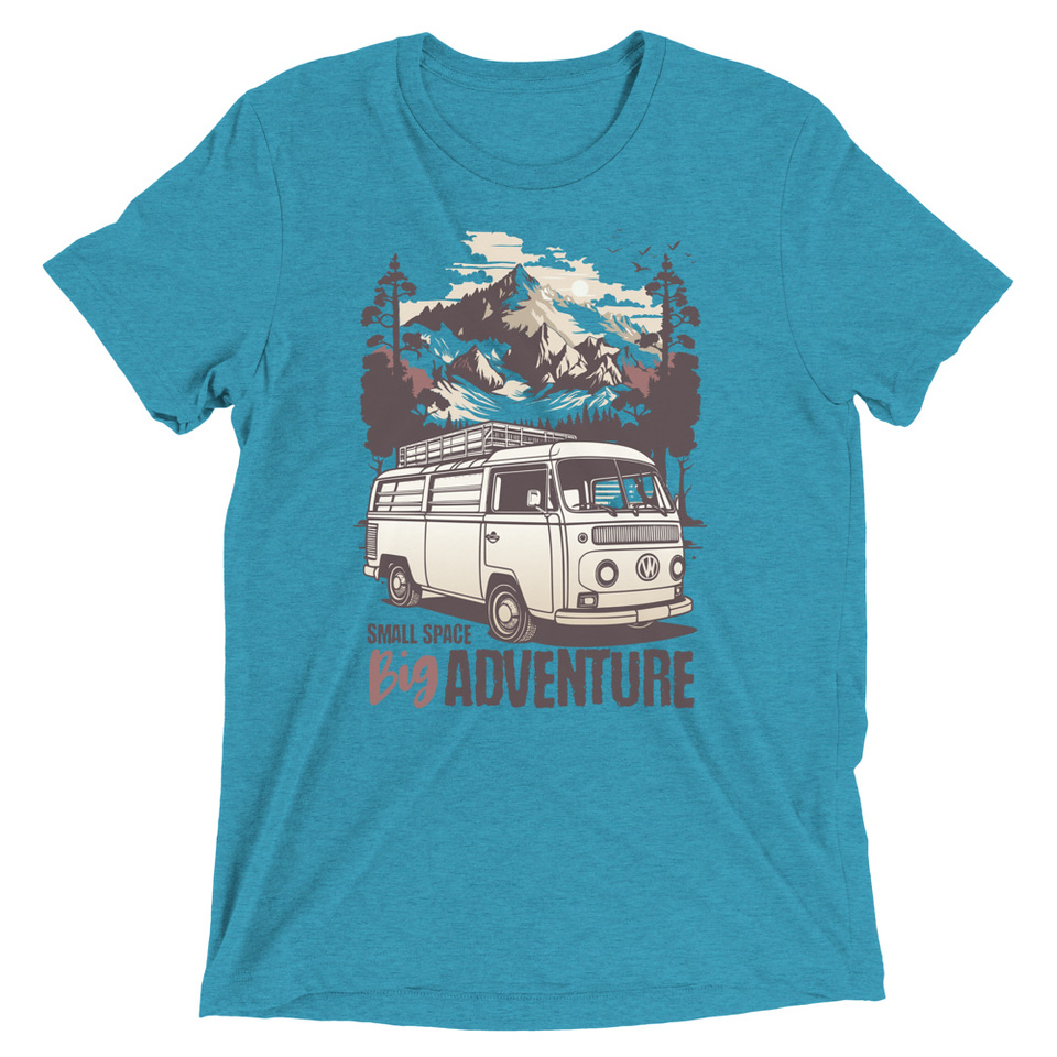 Big Adventure Unisex Tri-Blend T-Shirt