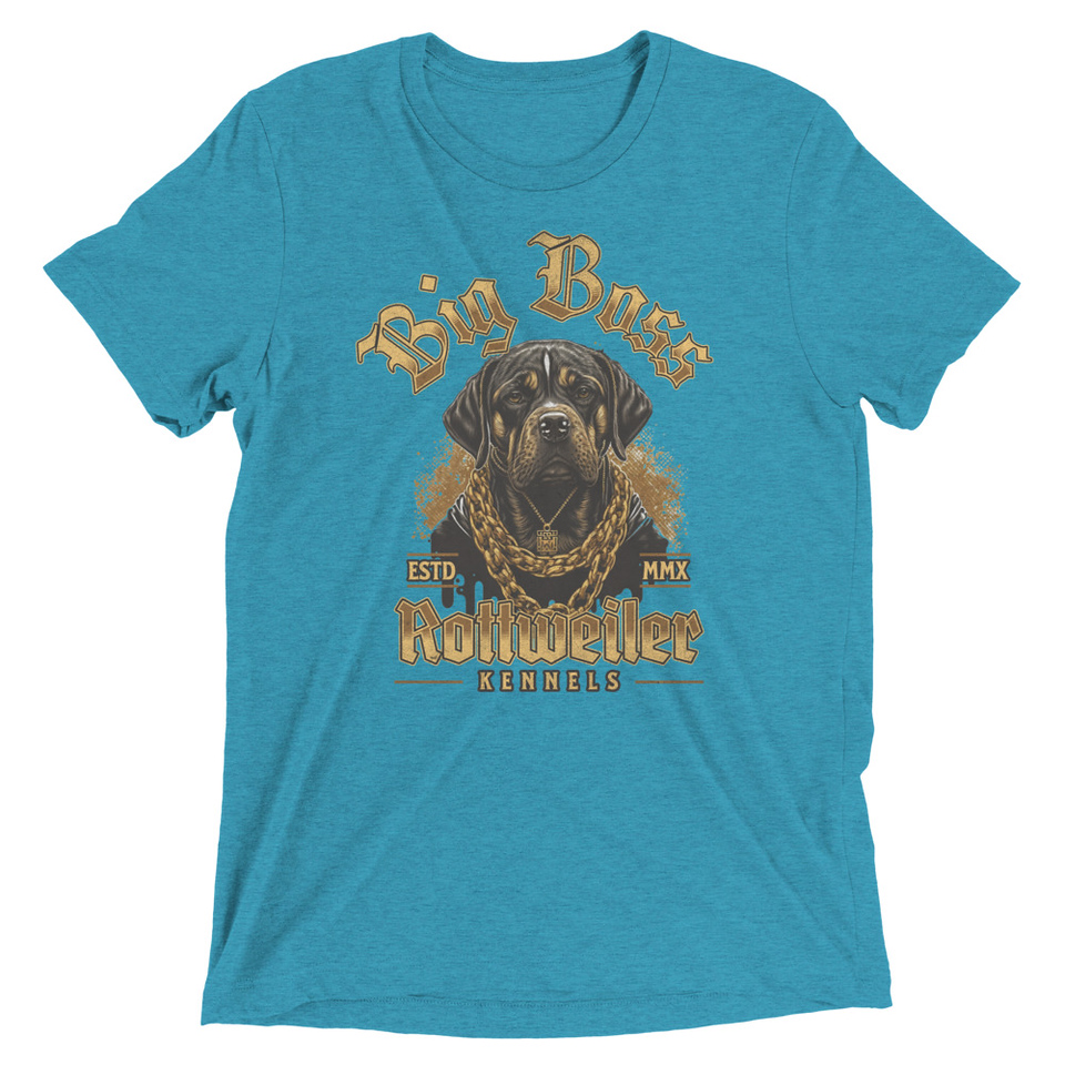 Big Boss Kennels Unisex Tri-Blend T-Shirt