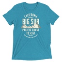 Big Sur - Outdoor Mountain Unisex Tri-Blend T-Shirt