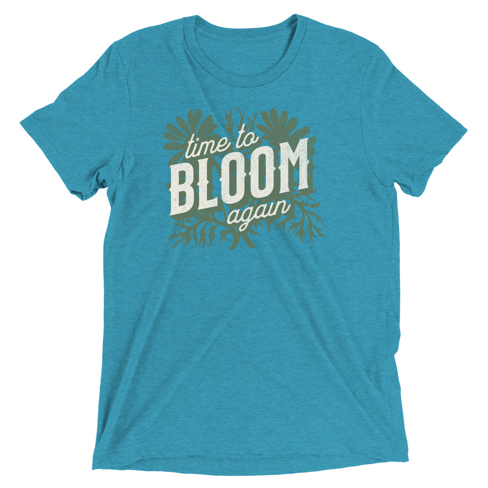 Bloom Again Unisex Tri-Blend T-Shirt