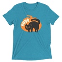 Boo - Scay Cute Cat Unisex Tri-Blend T-Shirt