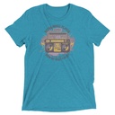 Boombox Music Player - Retro Unisex Tri-Blend T-Shirt