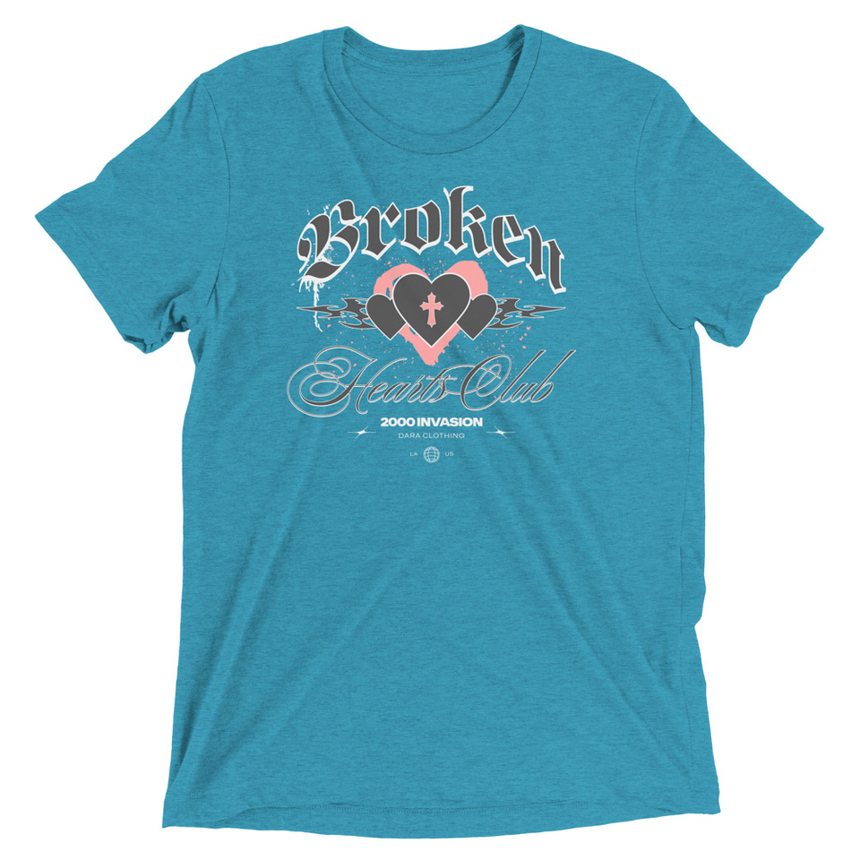 Broken Hearts Club Unisex Tri-Blend T-Shirt