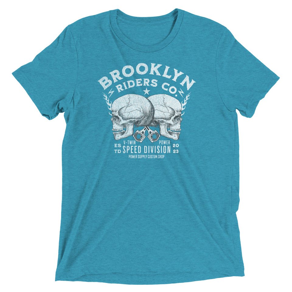 BROOKLYN NEWYOR RIDERS CO Unisex Tri-Blend T-Shirt