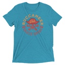Buccaneer Club - Pirate Skull Unisex Tri-Blend T-Shirt