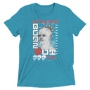 Burn Out - Futuristic 3D Head Unisex Tri-Blend T-Shirt