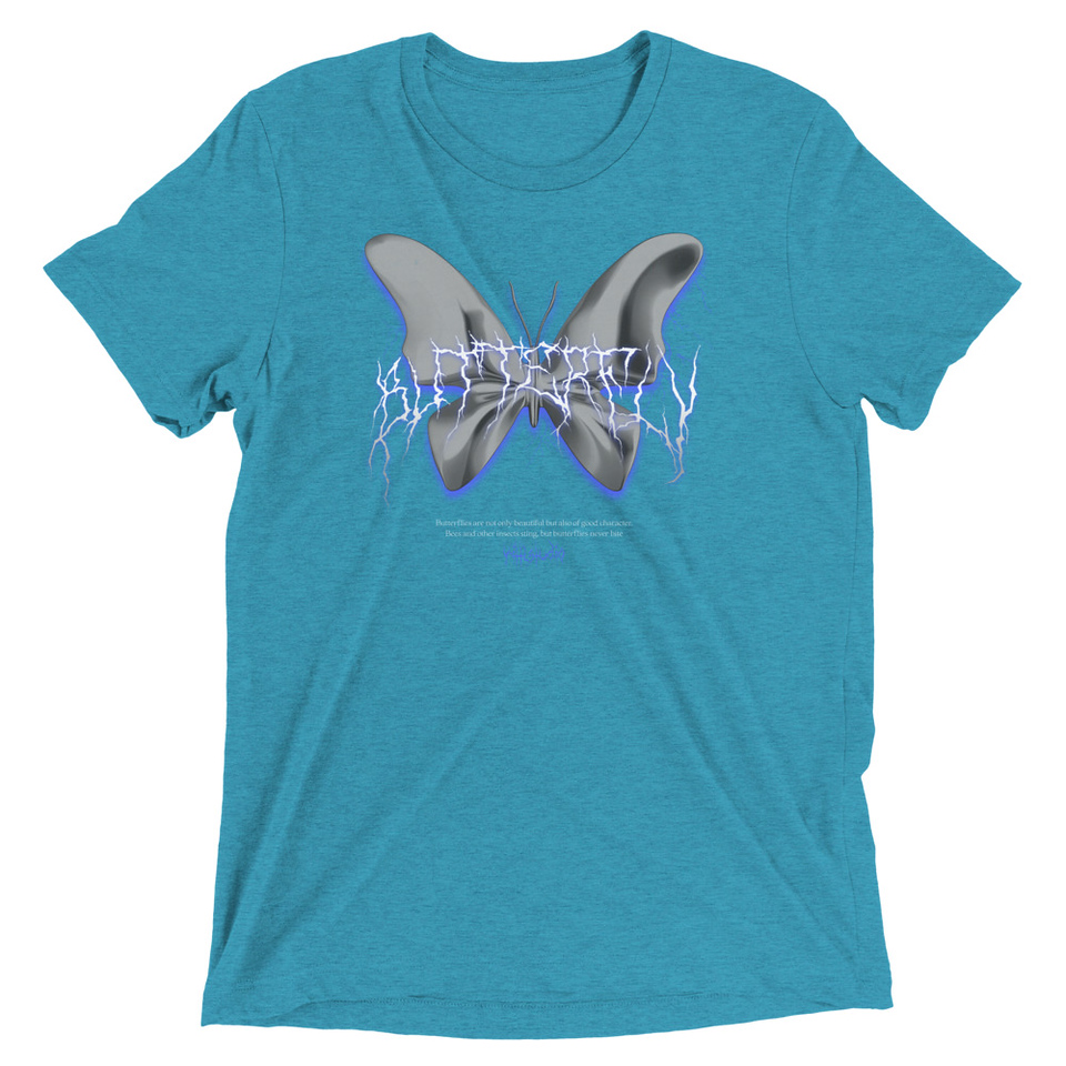 Butterfly Unisex Tri-Blend T-Shirt
