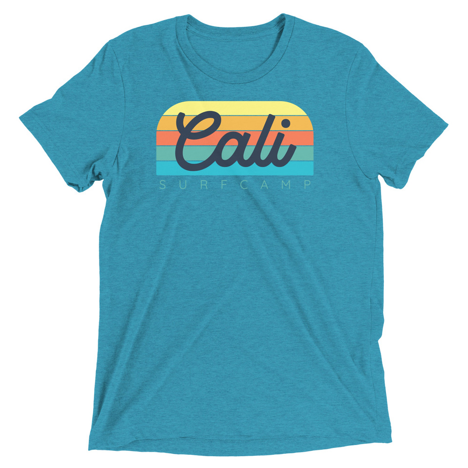 Cali Surf Camp - Outdoor Unisex Tri-Blend T-Shirt