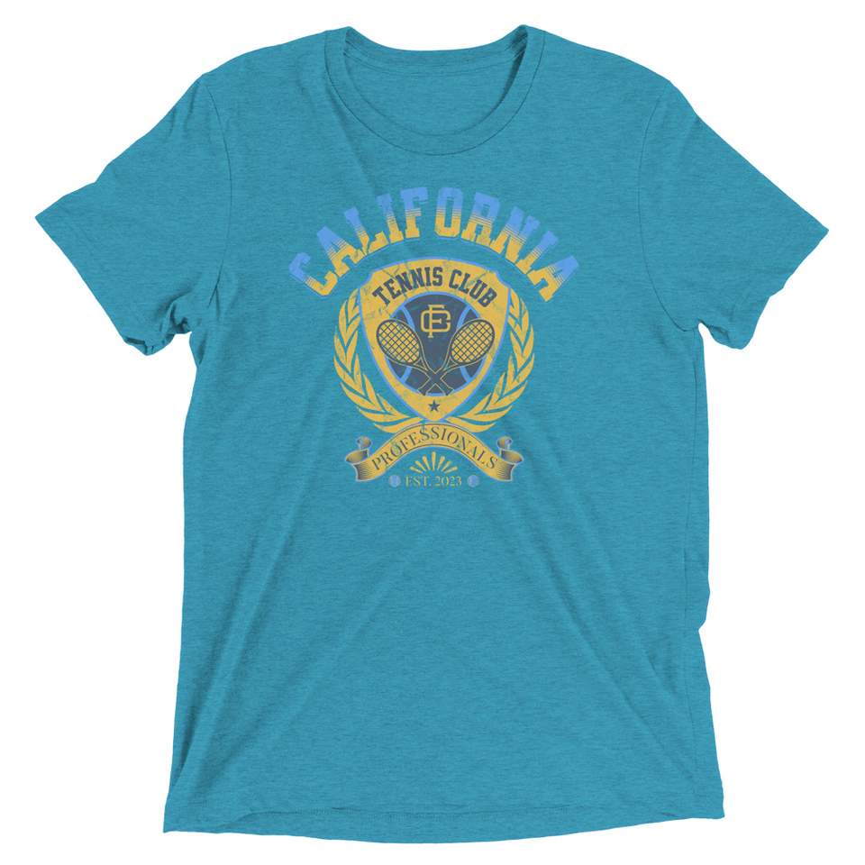 CALIFORNIA TENNIS PROFESSIONALS Unisex Tri-Blend T-Shirt