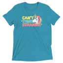 Can't Think Straight (2) Unisex Tri-Blend T-Shirt