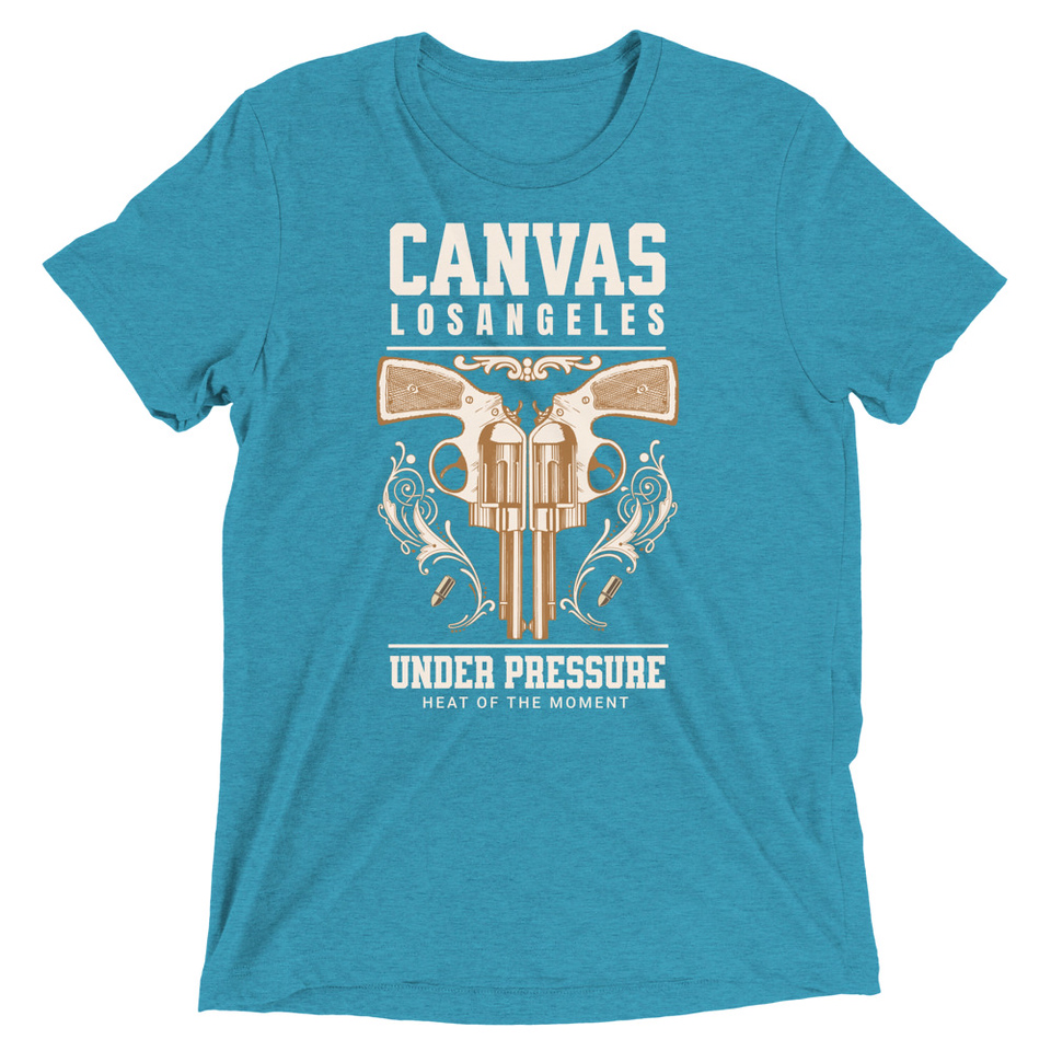 Canvas Los Angeles under pressure Unisex Tri-Blend T-Shirt