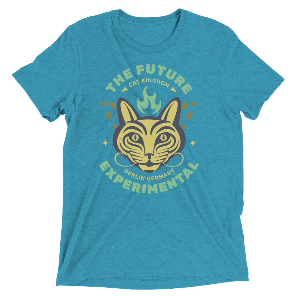 Cat Kingdom Berlin - Animal Unisex Tri-Blend T-Shirt