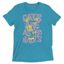 Cats are Astronauts Unisex Tri-Blend T-Shirt