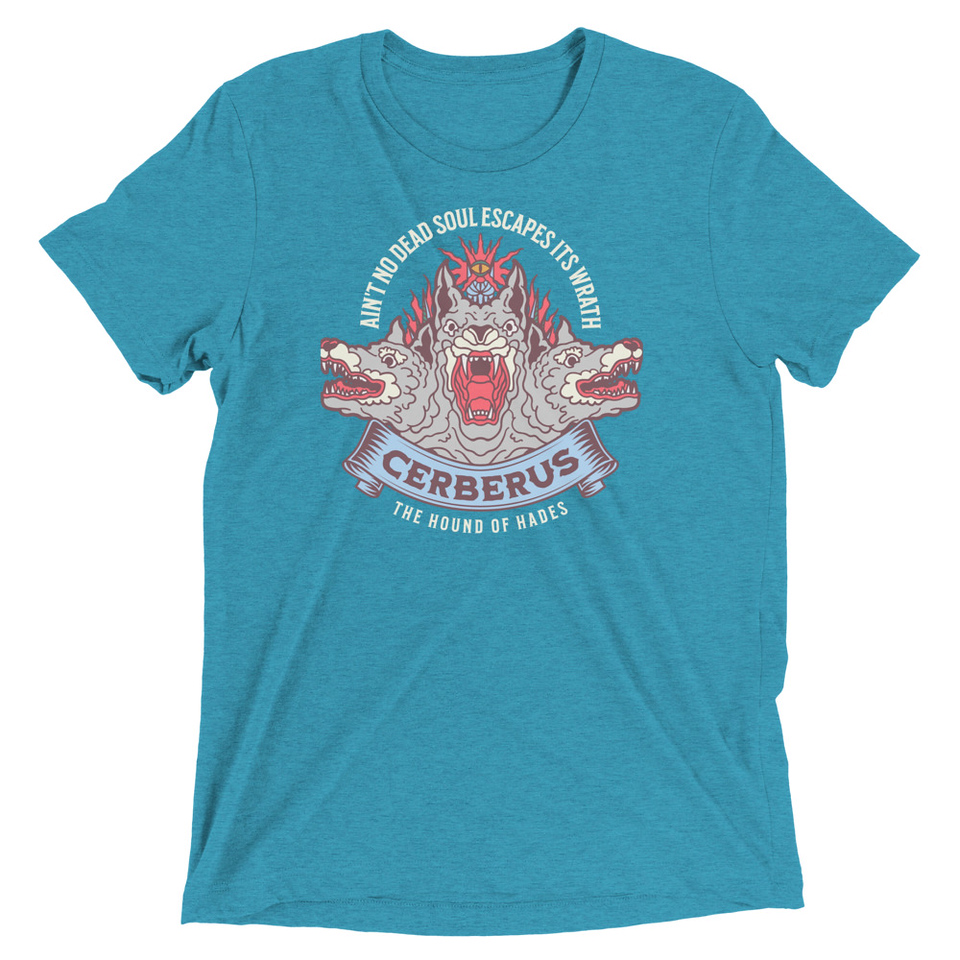 Cerberus - Underworld Dogs Unisex Tri-Blend T-Shirt