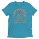 Champions Are Made When No One Is Watching - Sports Unisex Tri-Blend T-Shirt