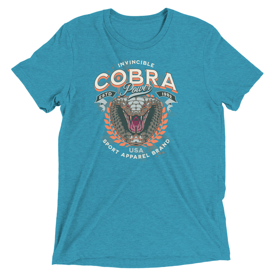 Cobra Power - Sports Unisex Tri-Blend T-Shirt