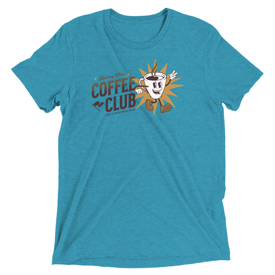 Coffee Club Unisex Tri-Blend T-Shirt