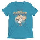 Coffee Cup - Comics Mascot Unisex Tri-Blend T-Shirt