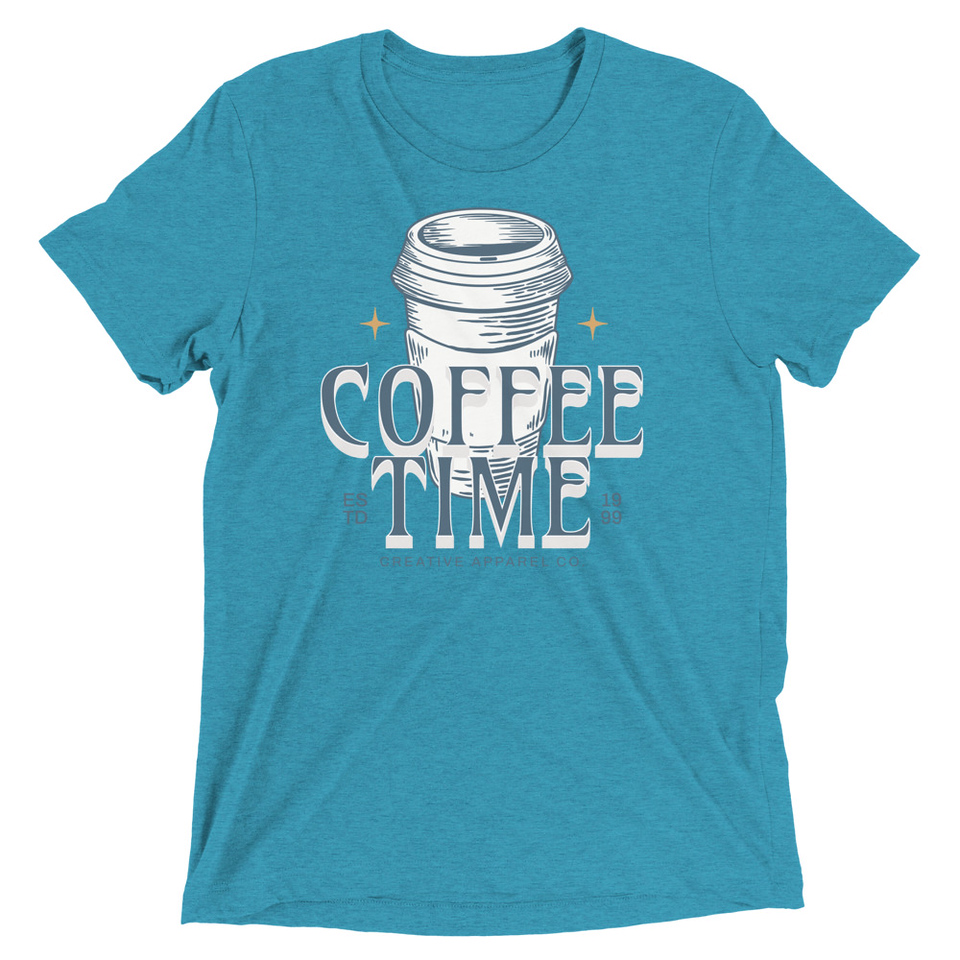 Coffee Time Unisex Tri-Blend T-Shirt