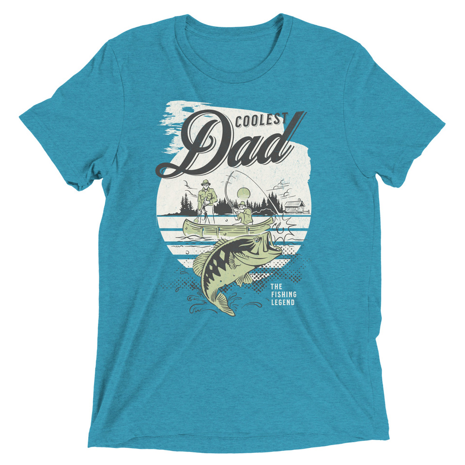 Coolest Dad Unisex Tri-Blend T-Shirt