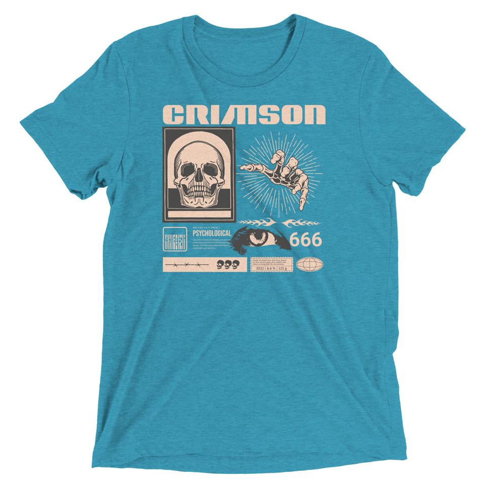 Crimson Unisex Tri-Blend T-Shirt