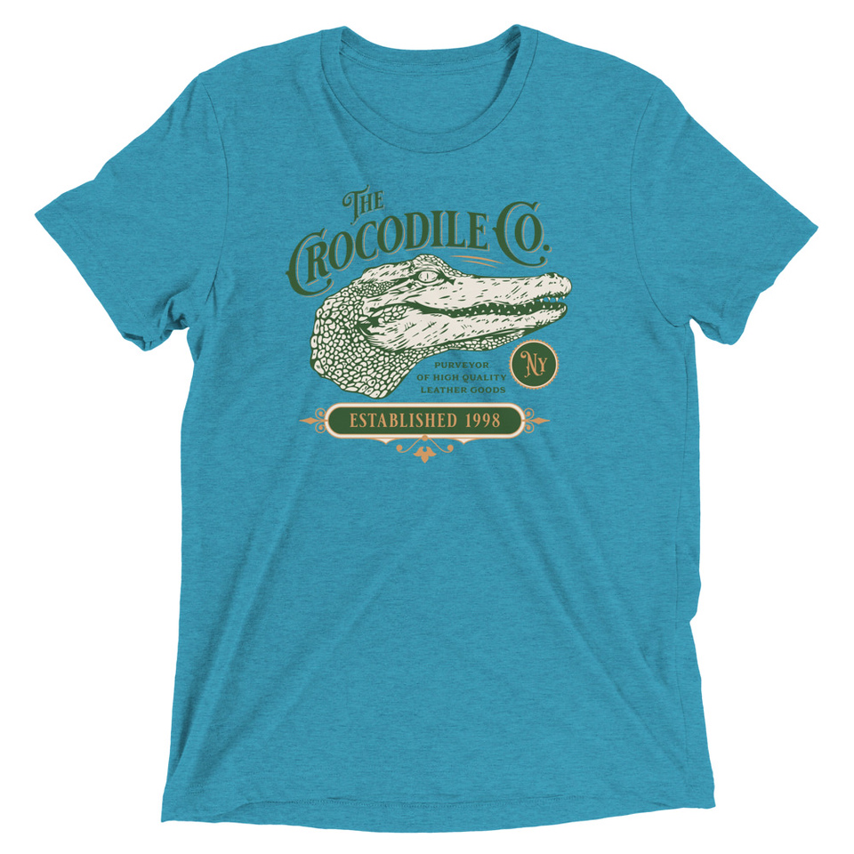 Crocodile Co. - Wild Animal Unisex Tri-Blend T-Shirt