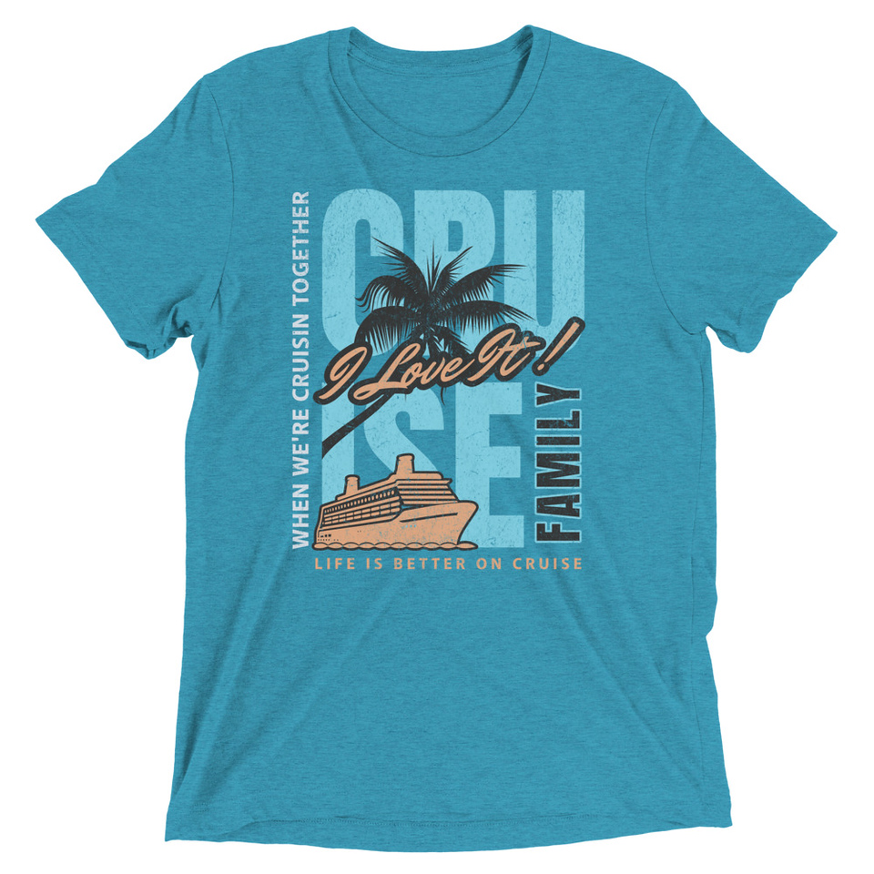 Cruise Ship Unisex Tri-Blend T-Shirt