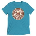 Cute Bear - AI Unisex Tri-Blend T-Shirt