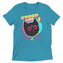 Cyber Cat - Neon Color Unisex Tri-Blend T-Shirt
