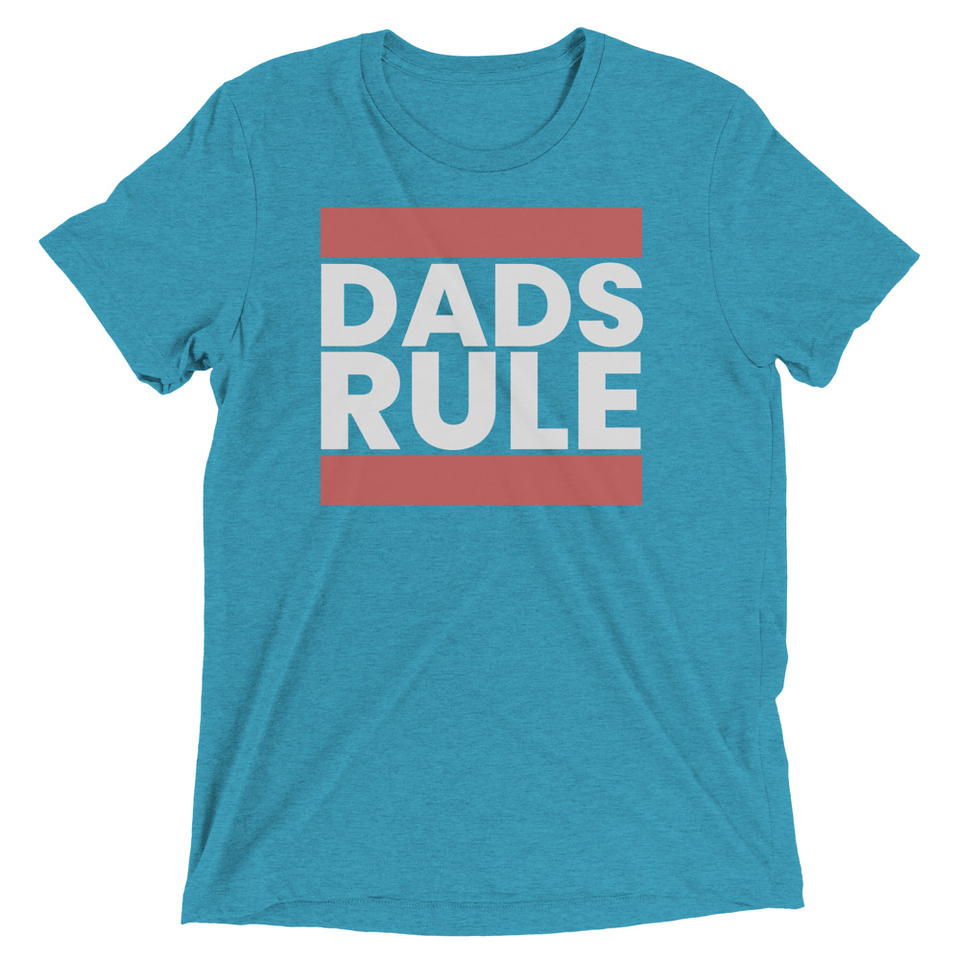 Dads Rule (1) Unisex Tri-Blend T-Shirt