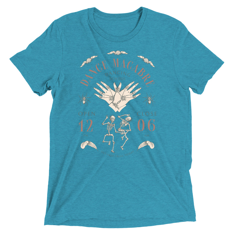 Dance Macabre - Dancing School Unisex Tri-Blend T-Shirt