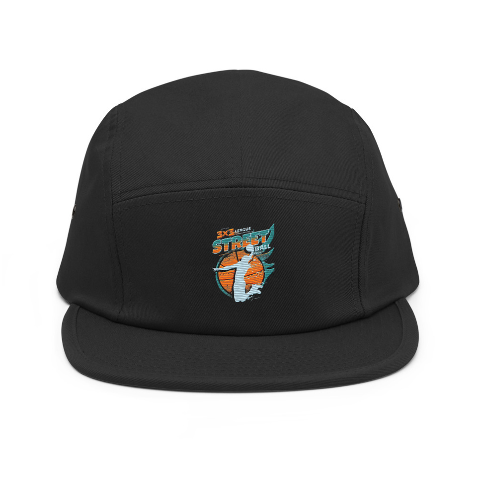 3x3 Basketball League 5 Panel Cap