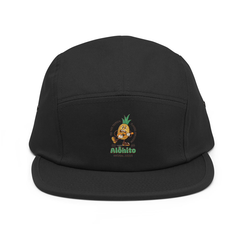 Alohito Natural Juices - Pineapple Mascot 5 Panel Cap