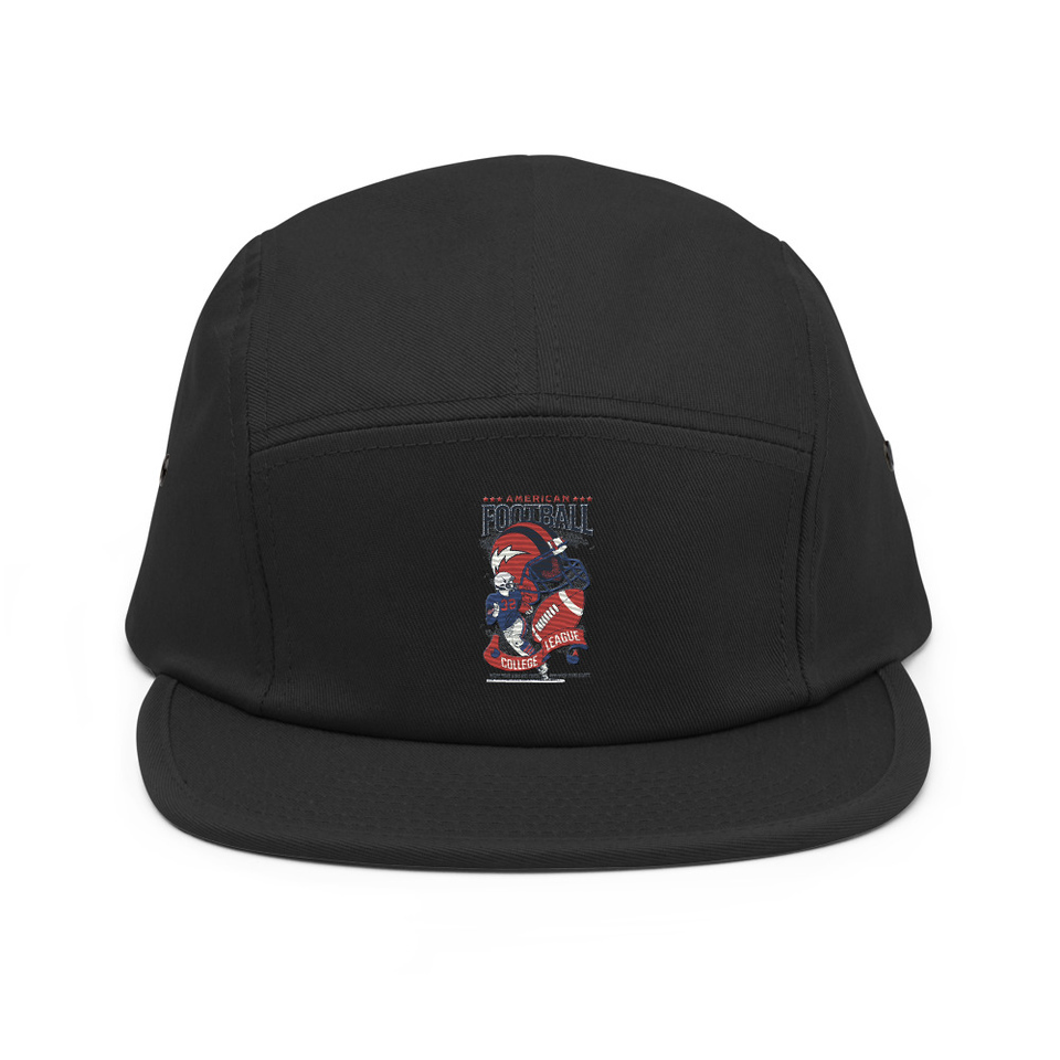 American Football - Athletic College League 5 Panel Cap