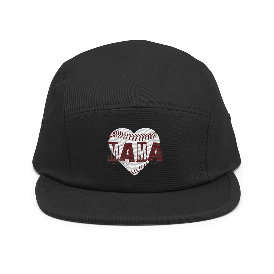 Baseball MAMA 5 Panel Cap