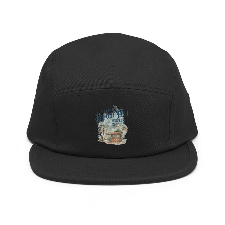 Beach Hut 5 Panel Cap