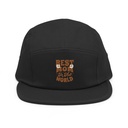 Best Mom in the World - Flowers 5 Panel Cap