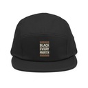 Black Every Month - African American History 5 Panel Cap