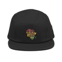 Black History - Heritage Map 5 Panel Cap